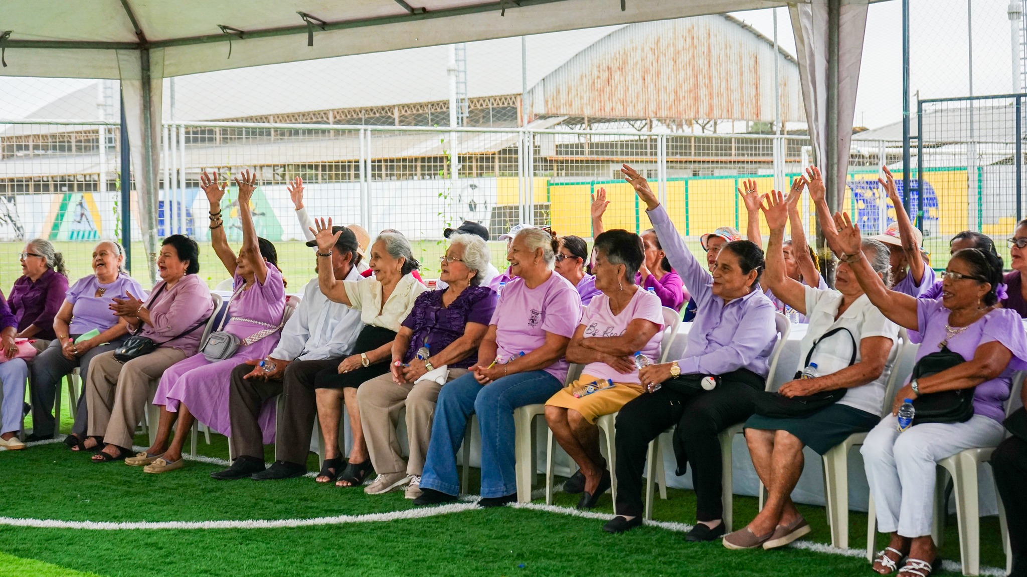 Inauguramos las nuevas canchas en Tarifa